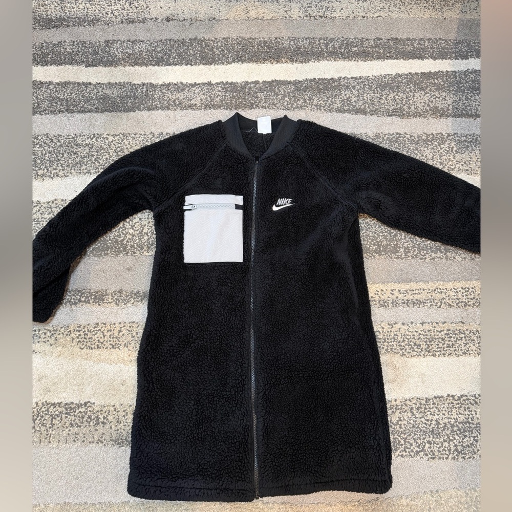 YOUTH Nike Dark Fleece Jacket with Zip
